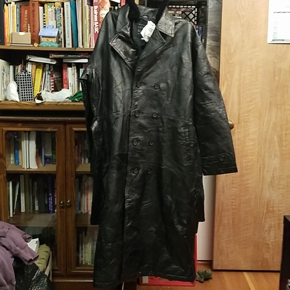 Men's Genuine Leather Coat